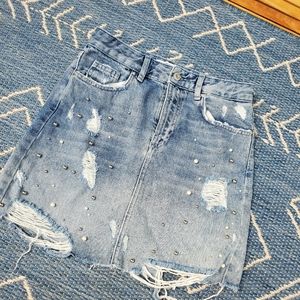 Zara Denim Skirt